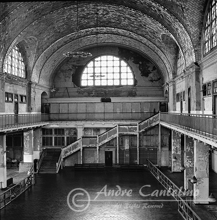 Great Hall, Ellis Is.