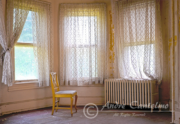 Three Windows and Chair